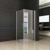 dubbele swingdeur UNI 900x900x2000 chr.8mm NANO