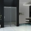 schuifbare nisdeur 2-d. 1200x2000 chr.8mm NANO