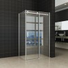 douchedeur + zijwand 1200x900x2000 chr.8mm NANO