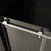 schuifbare nisdeur 2-d. 1100x2000 chr.8mm NANO