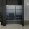 schuifbare nisdeur 2-d. 1100x2000 chr.8mm NANO