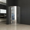 1/4 r.douchecabine LS 900x900x2000 chr.8mm NANO