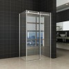 douchedeur + zijwand 1200x1000x2000 chr.8mm NANO