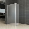 zijwand+scharnierprof.links 350x2000 10mm NANO geheel matglas