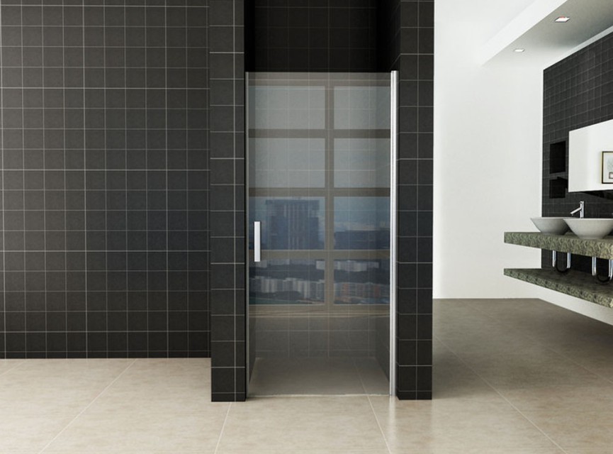 Eco nisdeur met profiel 1000x1950 6mm