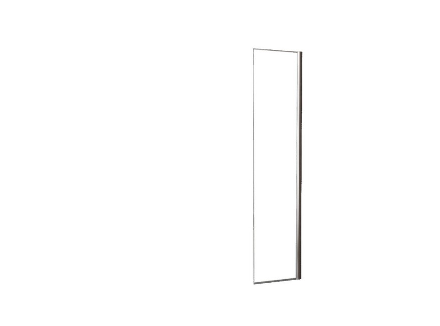 Eco zijwand met muurprofiel 400 x 2000, 8 mm Nano