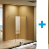 Eco-Combi Nano Inloopdouche + zijwand 800x300 8mm