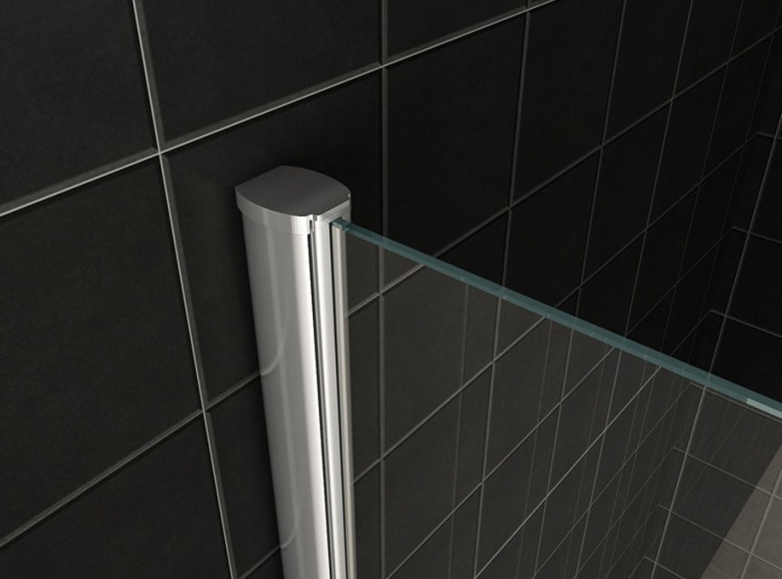 inloopdouche combinatie-set 1200x800x2000 10mm nano