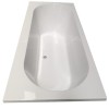 Portus RD inbouw ligbad 180 80 49 cm wit DUO