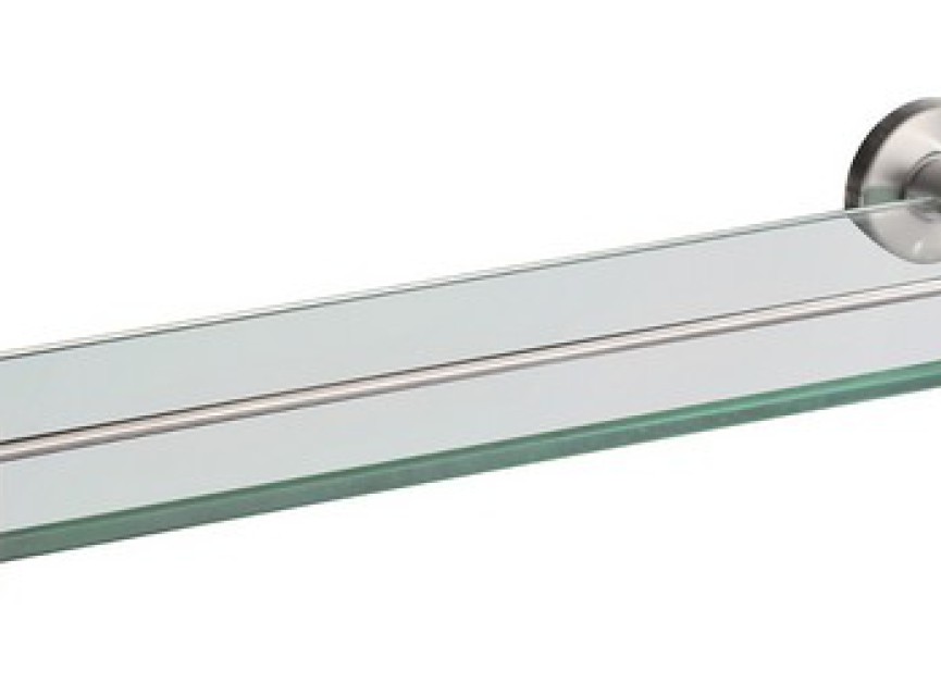 304-glazen planchet 54cm RVS