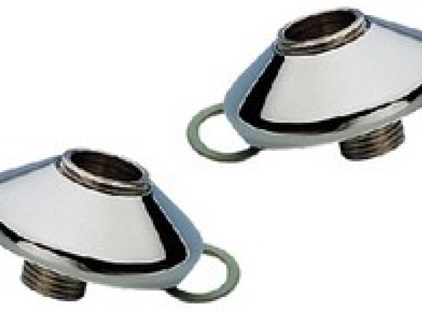 Set Luxe S-Koppelingen 1/2x3/4+rozet