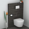 inbouw-toiletrolhouder mat-zwart