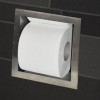 inbouw reserve-rolhouder RVS