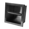 inbouw-toiletrolhouder RVS