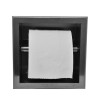 inbouw-toiletrolhouder RVS