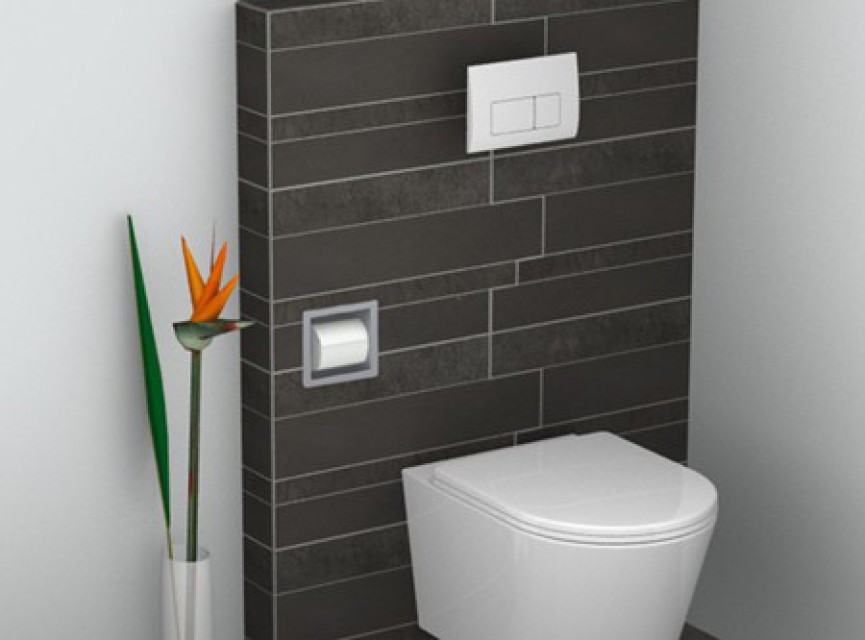 inbouw-toiletrolhouder RVS