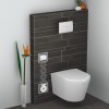 inbouw-toiletrolhouder + reserve-rollen RVS