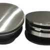 Set knop/plug badoverloopcomb. +vulfunctie rond chroom