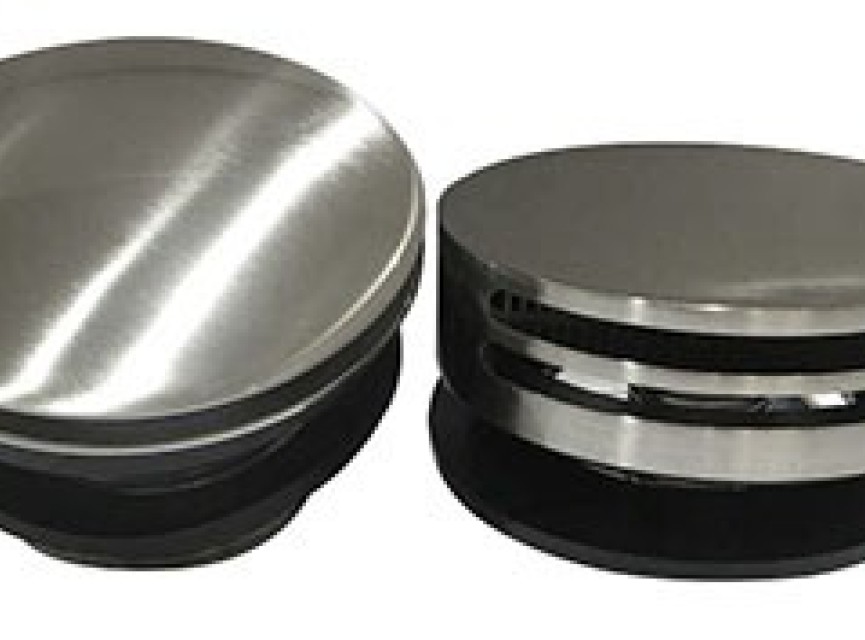 Set knop/plug badoverloopcomb. +vulfunctie rond chroom