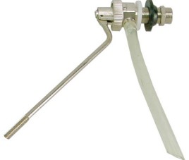 Vlotterkraan + Stang 3/8''