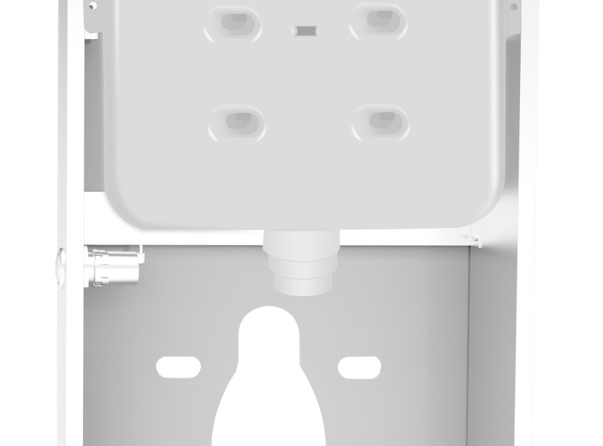 Sensor voorzetreservoir+ombouw wit