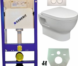 Geberit UP 100 +Mercurius wc+zitt.+Delta 21 wit