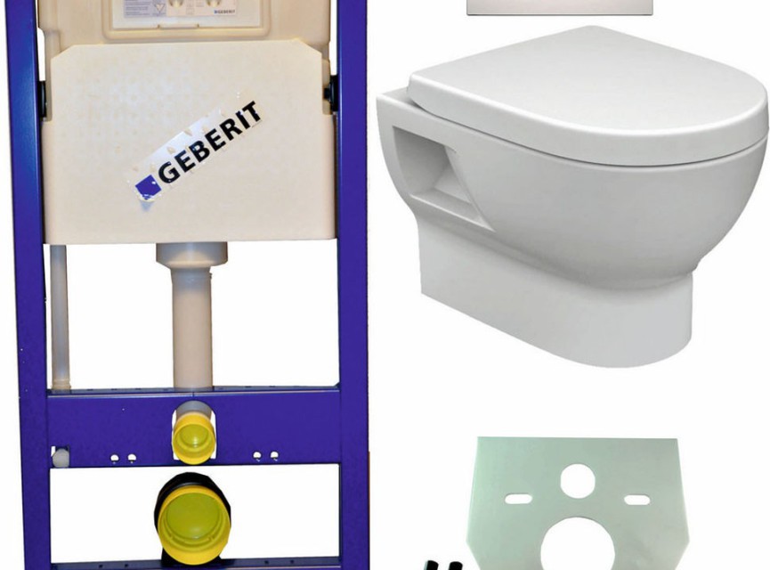 Geberit UP 100 +Mercurius wc+zitt.+Delta 21 wit