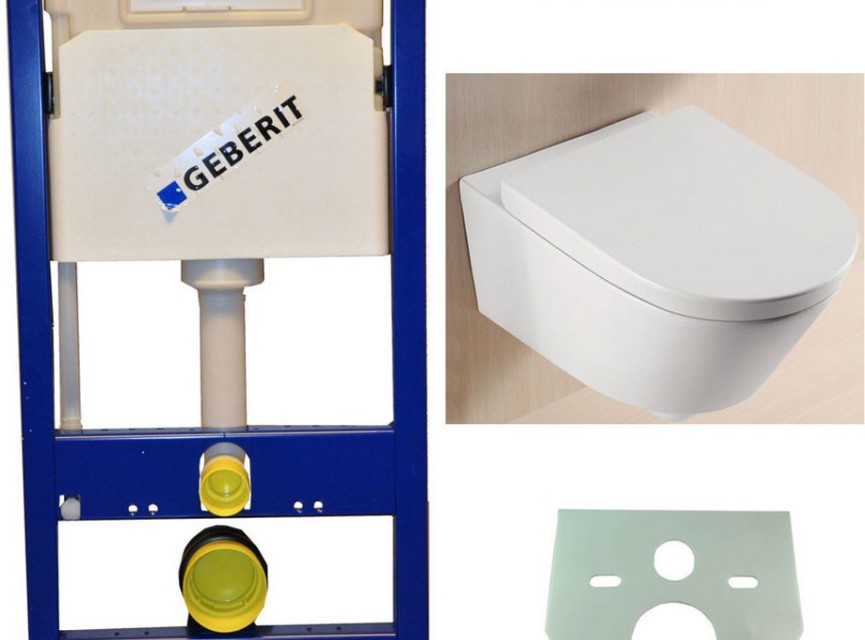 Geberit UP 100 +Metro wc+zitt.+ Delta 21 wit