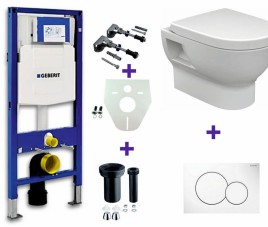 Geberit UP-320 + Mercurius OnePack + Sigma 01 wit