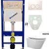 Geberit UP 100 Vesta wc+ Flatline zitt.+ Delta 21 wit