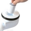 Turboflow douchebaksifon voor gat 90mm chroom