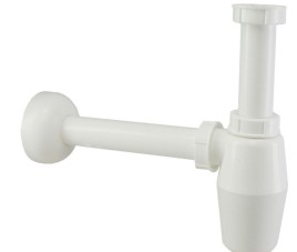PVC bekersifons 5/4x32 wit