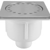 Doucheplug 10x10 onderuitlaat RVS