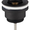 luxe draaiwaste 5/4 laag model mat-zwart