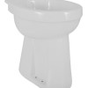 staande verhoogde toiletpot +6 AO wit