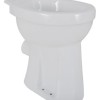 staande verhoogde toiletpot +6 PK wit