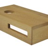 Oak planchet 40 x 21 x 10 cm links