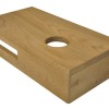 Oak planchet 40 x 21 x 10 cm rechts