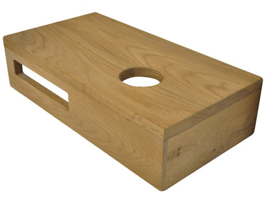 Oak planchet 40 x 21 x 10 cm rechts