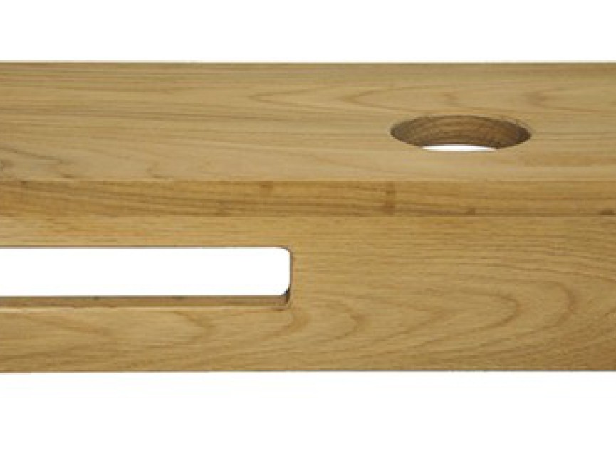 Oak planchet 40 x 21 x 10 cm rechts