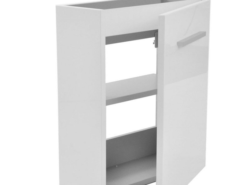 fonteinkast tbv HS fonteintje l/r 1 deur 40x21 wit