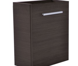 fonteinkast tbv HS fonteintje l/r 1 deur 40x21 houtnerf grijs