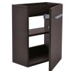 fonteinkast tbv HS fonteintje l/r 1 deur 40x21 houtnerf grijs