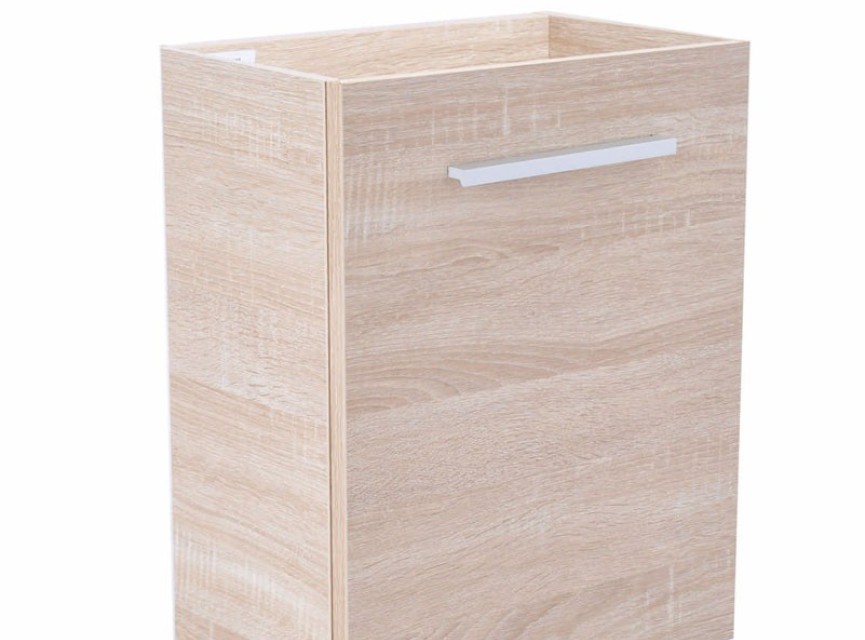 fonteinkast tbv HS fonteintje l/r 1 deur 40x21 licht-eiken