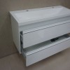 onderkast 100cmx36cm zo.wastafel wit