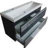 onderkast 100cmx36cm zo.wastafel gl.grijs