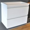 onderkast 60cmx36cm zo.wastafel wit