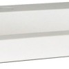wastafel 60cmx36cm één kraangat wit