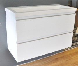onderkast 80cmx36cm zo.wastafel wit