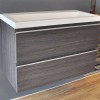 onderkast 80cmx36cm zo.wastafel houtn. grijs